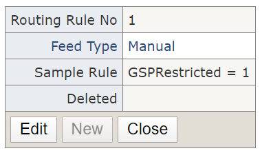 Sample Rule Read Only
